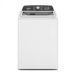 Whirlpool - 4.7-4.8 Cu. Ft. Top Load Washer with 2 in 1 Removable Agitator - White
