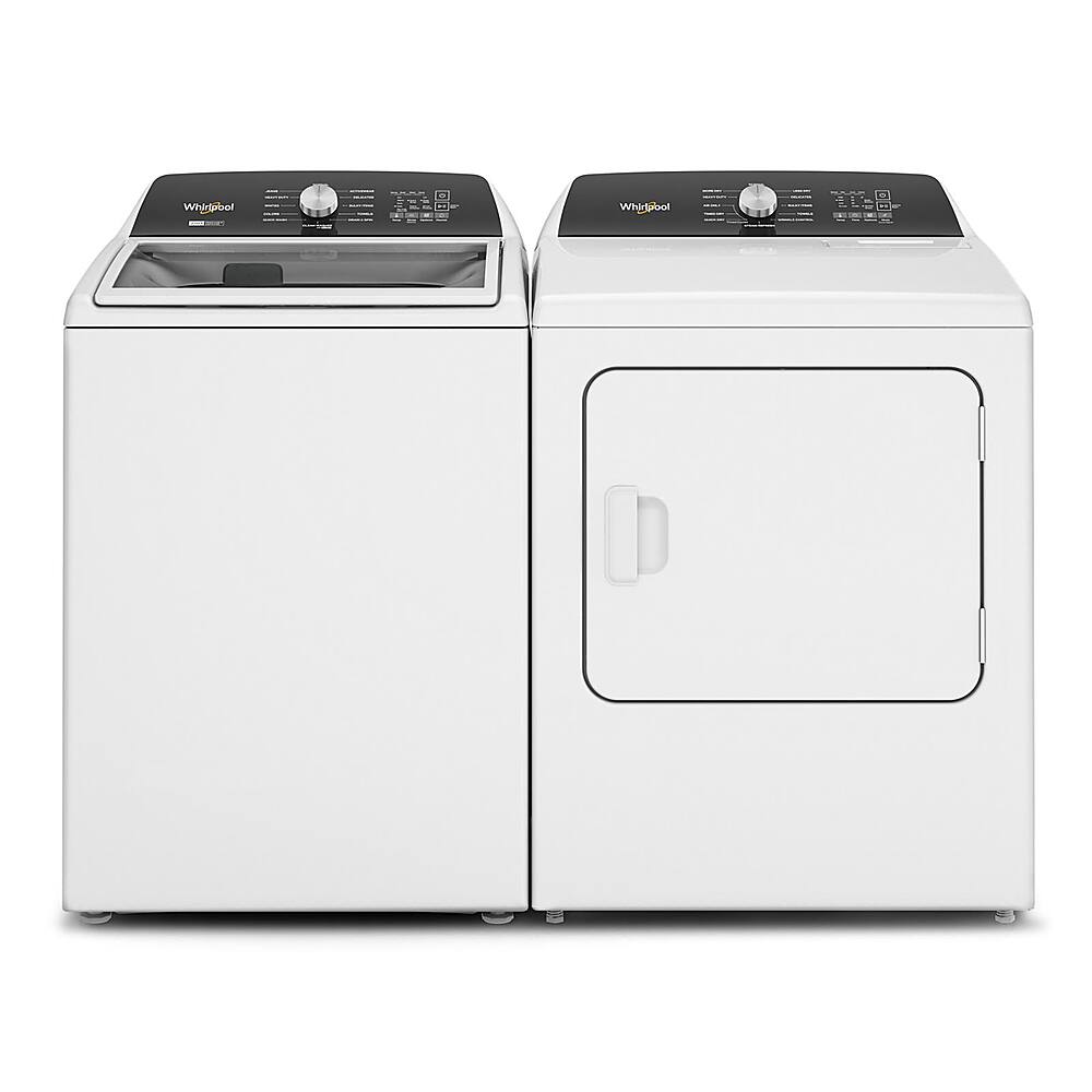 Alt View 16. Whirlpool - 4.7-4.8 Cu. Ft. Top Load Washer with 2 in 1 Removable Agitator - White.
