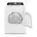 Alt View 3. Whirlpool - 7.0 Cu. Ft. Electric Dryer with Steam and Moisture Sensing - White.
