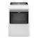 Front. Whirlpool - 7.4 Cu. Ft. Smart Electric Dryer with Steam and Advanced Moisture Sensing - White.