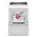Alt View 6. Whirlpool - 7.4 Cu. Ft. Smart Electric Dryer with Steam and Advanced Moisture Sensing - White.