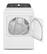 Alt View 13. Whirlpool - 7.0 Cu. Ft. Gas Dryer with Steam and Moisture Sensing - White.