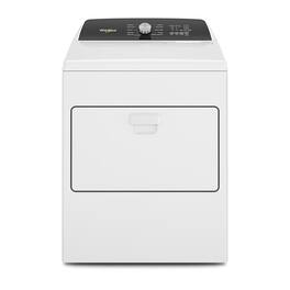 Whirlpool - 7 Cu. Ft. Electric Dryer with Moisture Sensing - White