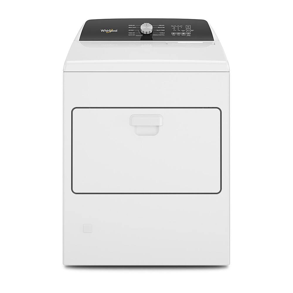 Whirlpool - 7.0 Cu. Ft. Gas Dryer with Moisture Sensing - White