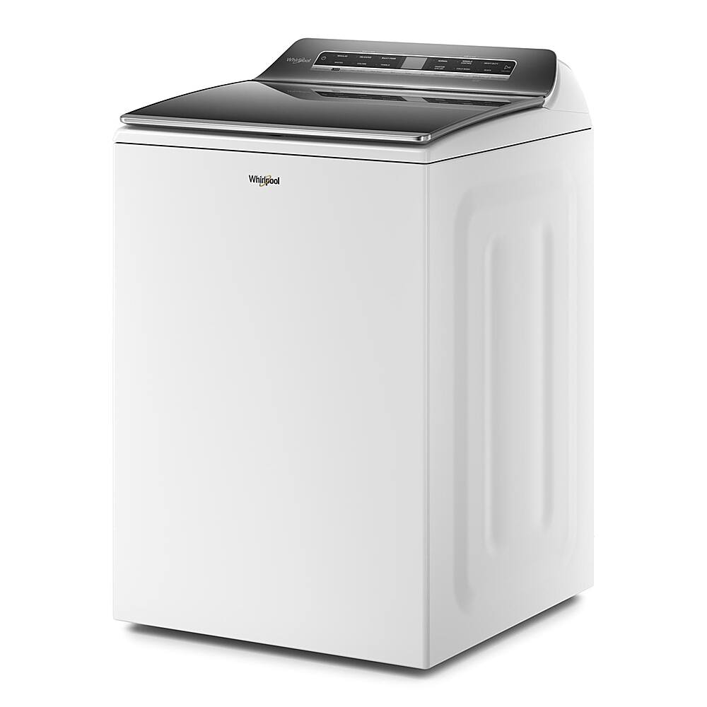 Alt View 11. Whirlpool - 5.2-5.3 Cu. Ft. Smart Top Load Washer with 2 in 1 Removable Agitator - White.