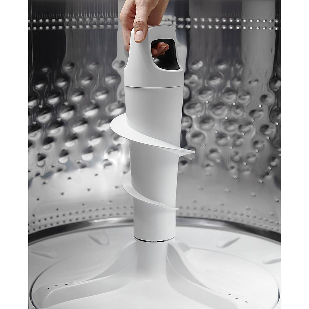 Alt View 13. Whirlpool - 5.2-5.3 Cu. Ft. Smart Top Load Washer with 2 in 1 Removable Agitator - White.