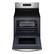 Angle. Whirlpool - 5.3 Cu. Ft. Freestanding Electric Convection Range with Air Fry - Fingerprint Resistant Stainless Steel.