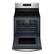 Angle. Whirlpool - 5.3 Cu. Ft. Freestanding Electric Convection Range with Air Fry - Stainless Steel.