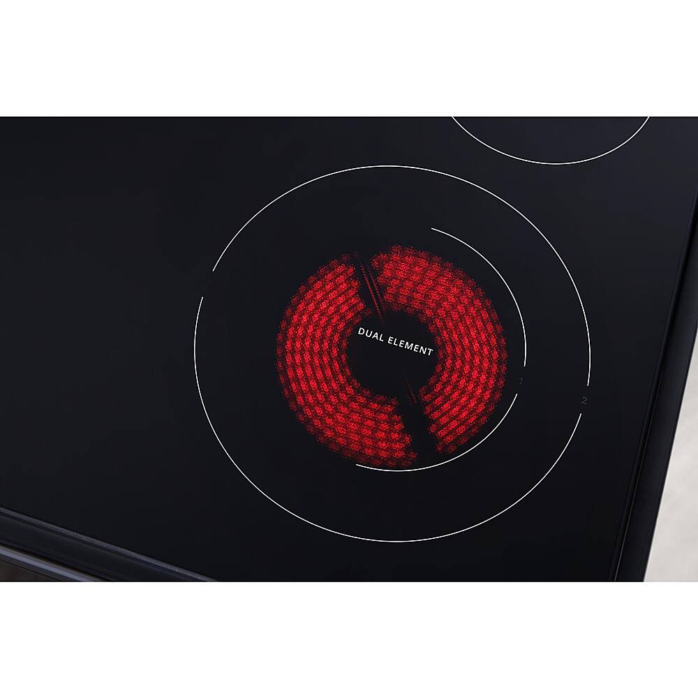 Alt View 17. Whirlpool - 5.3 Cu. Ft. Freestanding Electric Convection Range with Air Fry - Stainless Steel.