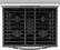 Alt View 18. Whirlpool - 5.0 Cu. Ft. Gas Range with Air Fry for Frozen Foods - Stainless Steel.