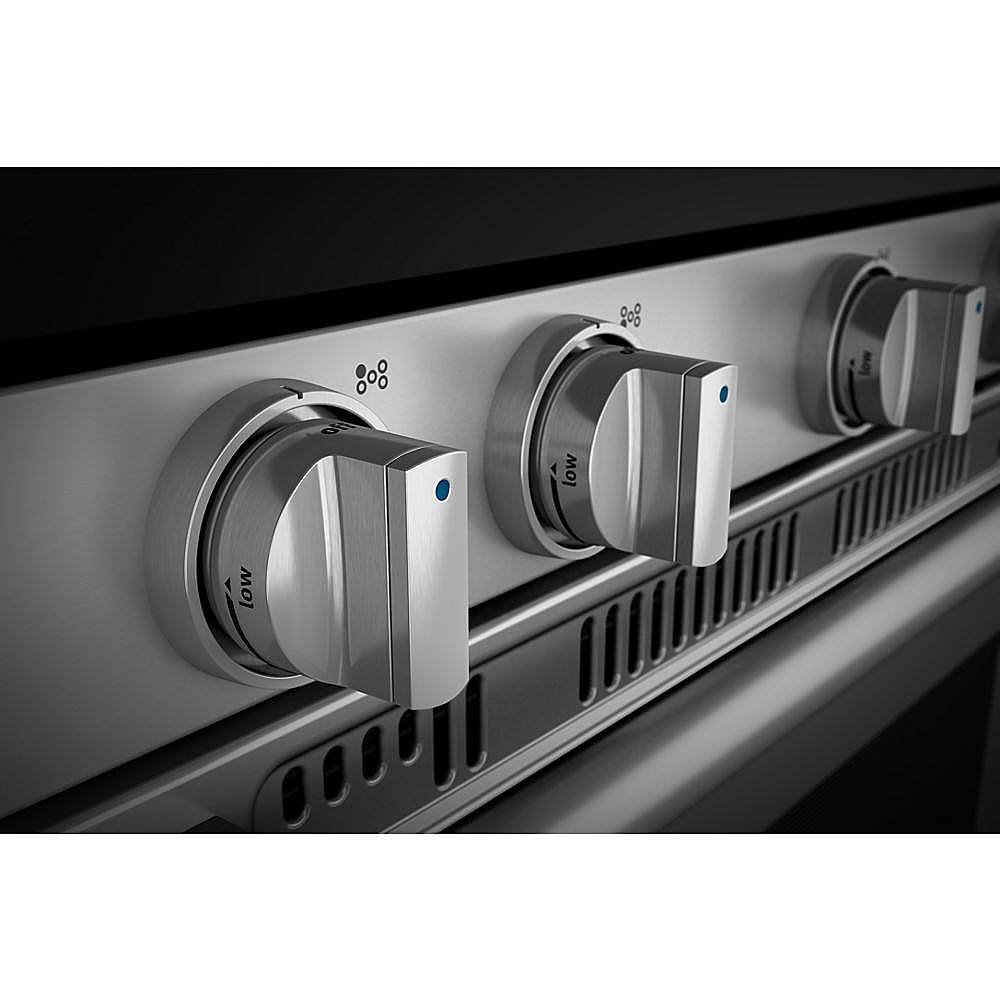 Alt View 21. Maytag - 5.0 Cu. Ft. Gas Range with Air Fry for Frozen Food and Air Fry Basket - Fingerprint Resistant Stainless Steel.