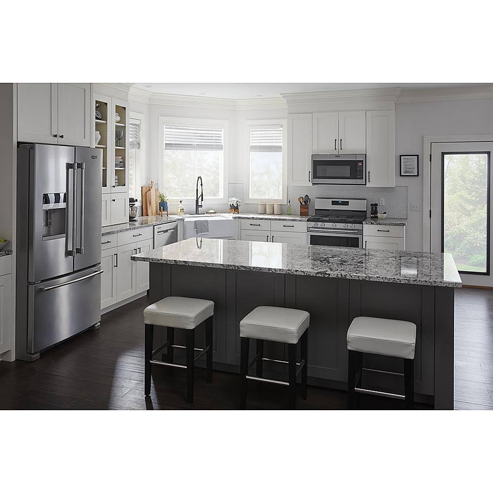 Alt View 24. Maytag - 5.0 Cu. Ft. Gas Range with Air Fry for Frozen Food and Air Fry Basket - Fingerprint Resistant Stainless Steel.