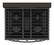 Alt View 13. Whirlpool - 5.0 Cu. Ft. Gas Burner Range with Air Fry for Frozen Foods - Black stainless steel.