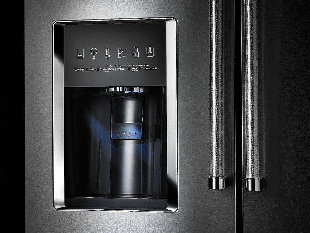 Alt View 11. KitchenAid - 25.8 Cu. Ft. 5-Door French Door Refrigerator - Stainless steel.