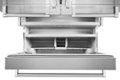 Alt View 3. KitchenAid - 25.8 Cu. Ft. 5-Door French Door Refrigerator - Stainless steel.