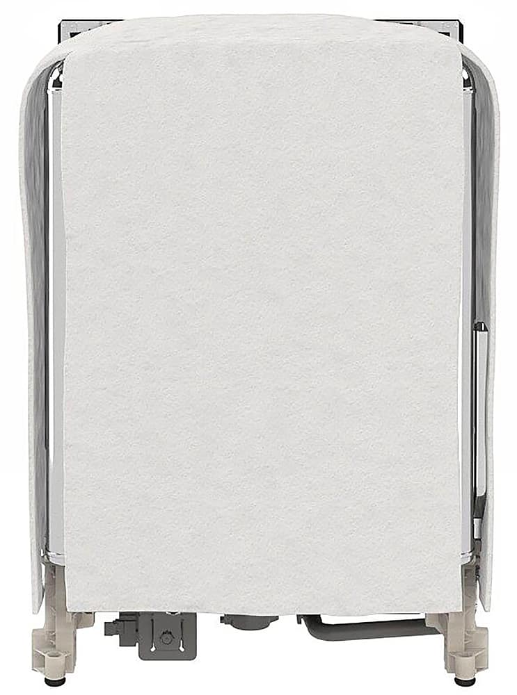 Alt View 16. Whirlpool - 24" Top Control Built-In Dishwasher with Stainless Steel Tub, Large Capacity with Tall Top Rack, 50 dBA - Black.