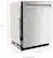 Alt View 11. KitchenAid - 24" Front Control Built-In Dishwasher with Stainless Steel Tub, ProWash, 47 dBA - Stainless Steel.