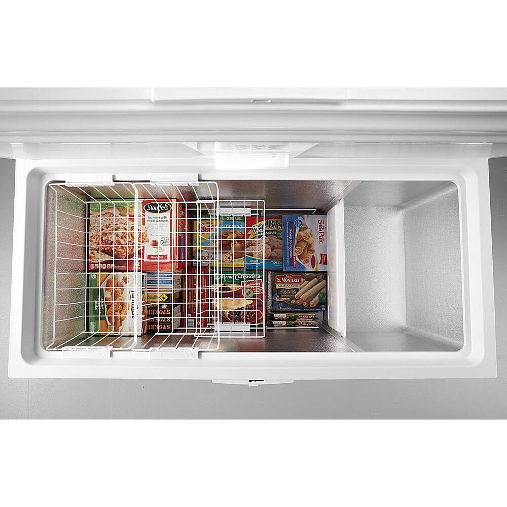 Alt View 14. Whirlpool - 16 Cu. Ft. Chest Freezer with Basket - White.