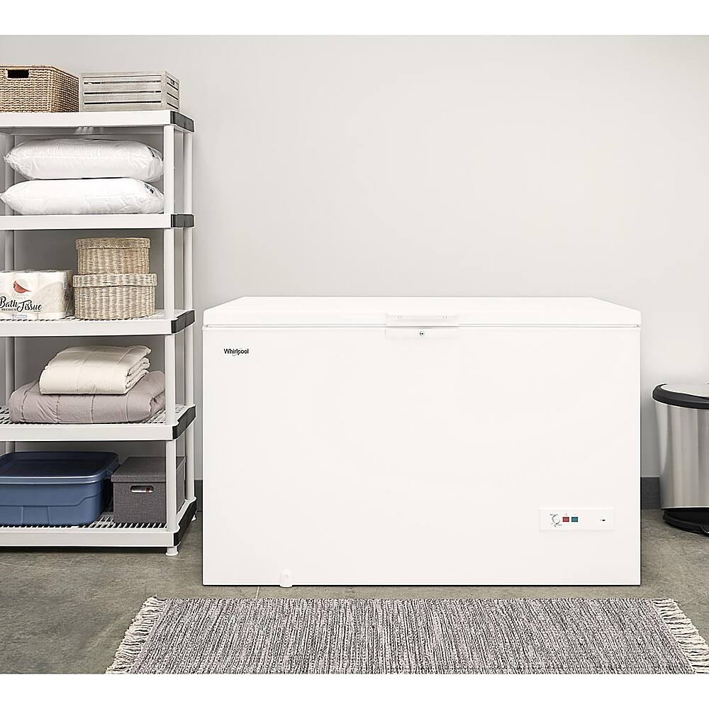 Alt View 22. Whirlpool - 16 Cu. Ft. Chest Freezer with Basket - White.