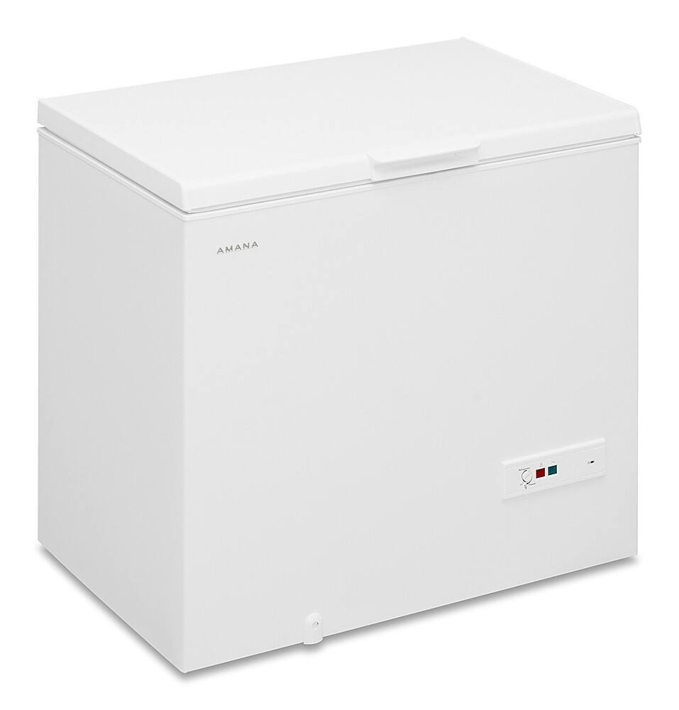 Amana 9 Cu. Ft. Chest Freezer with Basket White OBX AQC0902LW - Best Buy