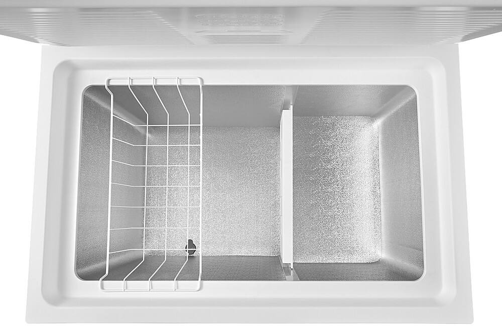 Alt View 12. Amana - 9 Cu. Ft. Chest Freezer with Basket - White.