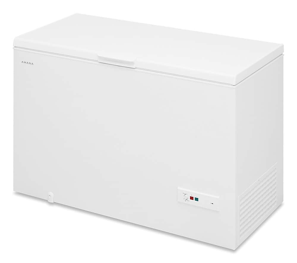 Amana 16 Cu. Ft. Chest Freezer with Basket White OBX AZC5216LW - Best Buy