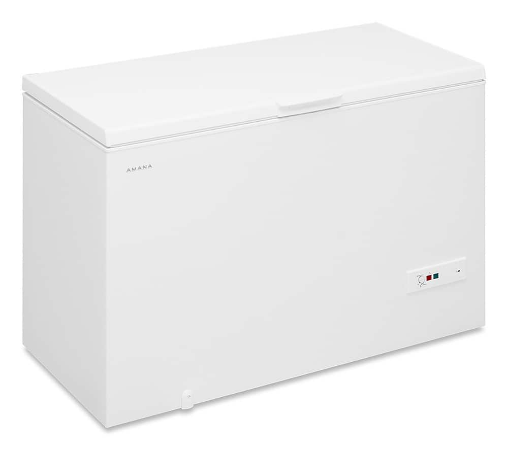 Amana 16 Cu. Ft. Chest Freezer with Basket White OBX AZC5216LW - Best Buy