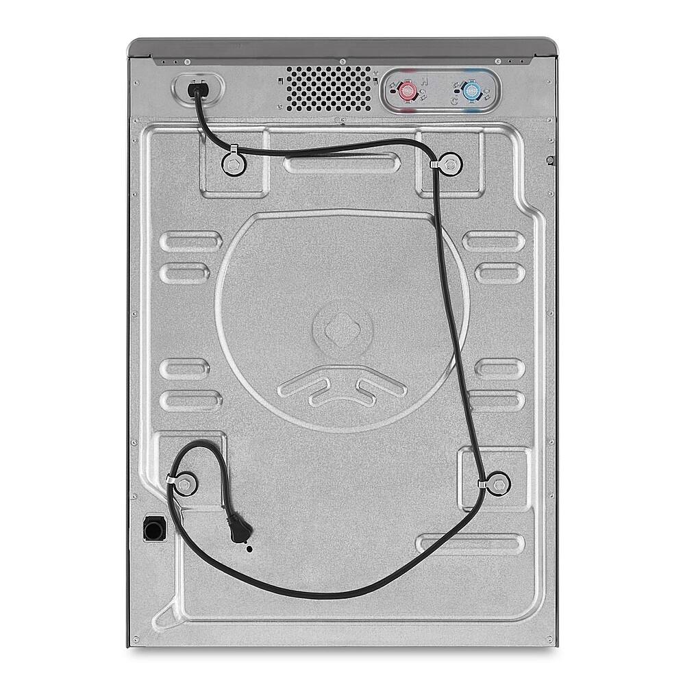 Alt View 6. Whirlpool - 4.5 Cu. Ft. High-Efficiency Stackable Front Load Washer with Steam and Tumble Fresh - Chrome Shadow.