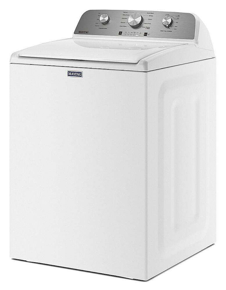 Alt View 11. Maytag - 4.5 Cu. Ft. High Efficiency Top Load Washer with Deep Fill - White.