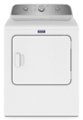 Front. Maytag - 7.0 Cu. Ft. Electric Dryer with Wrinkle Prevent - White.