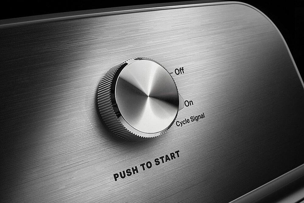 Alt View 17. Maytag - 7.0 Cu. Ft. Electric Dryer with Wrinkle Prevent - White.