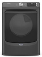 Maytag - 7.3 Cu. Ft. Gas Dryer with Extra Power Button - Volcano Black - Front_Zoom