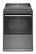 Front. Whirlpool - 7.4 Cu. Ft. Smart Gas Dryer with Steam and Advanced Moisture Sensing - Chrome Shadow.