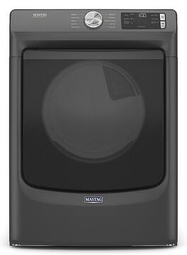 Maytag - 7.3 Cu. Ft. Stackable Electric Dryer with Extra Power Button - Volcano Black