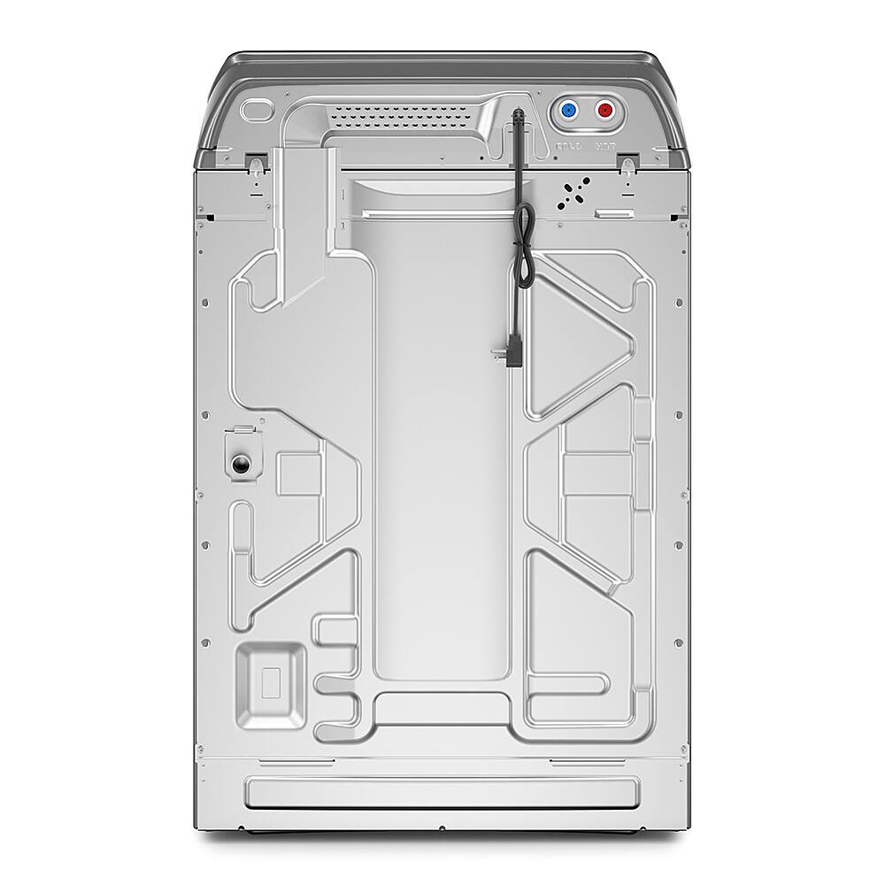 Alt View 12. Whirlpool - 5.2 Cu. Ft. High Efficiency Smart Top Load Washer with 2 in 1 Removable Agitator - Chrome Shadow.