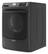 Alt View 4. Maytag - 4.5 Cu. Ft. High-Efficiency Stackable Front Load Washer with Steam and Fresh Spin - Volcano Black.