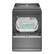 Alt View 6. Whirlpool - 7.4 Cu. Ft. Smart Electric Dryer with Steam and Advanced Moisture Sensing - Chrome Shadow.