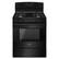 Front. Amana - 5.1 Cu. Ft. Freestanding Gas Range with Bake Assist Temps - Black.