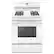 Front. Amana - 5.1 Cu. Ft. Freestanding Gas Range with Bake Assist Temps - White.