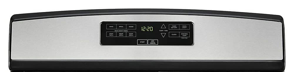 Alt View 15. Amana - 5.1 Cu. Ft. Freestanding Gas Range with Bake Assist Temps - Stainless Steel.