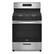 Front. Whirlpool - 5.1 Cu. Ft. Freestanding Gas Range with Edge to Edge Cooktop - Stainless Steel.