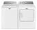 Alt View 18. Maytag - 7.0 Cu. Ft. Gas Dryer with Extra Power Button - White.