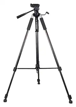Bower - Heavy Duty Series 72" Photo/Video Tripod - Black
