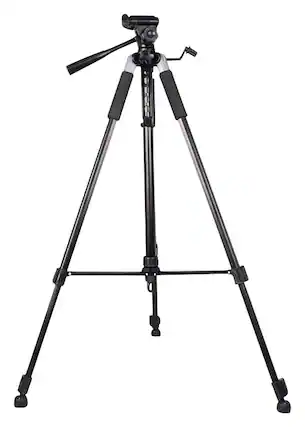 Angle. Bower - Heavy Duty Series 72" Photo/Video Tripod - Black.