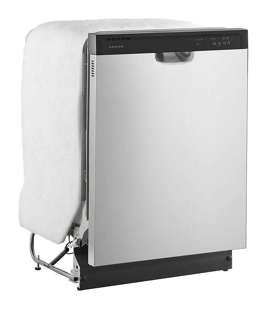 Alt View 20. Amana - Front Control Built-In Dishwasher with Triple Filter Wash and 59 dBa - Stainless Steel.