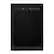 Front. Whirlpool - Top Control Built-In Dishwasher with Boost Cycle and 55 dBa - Black.