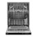 Alt View 11. Whirlpool - Top Control Built-In Dishwasher with Boost Cycle and 55 dBa - Black.