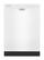 Front. Amana - Front Control Built-In Dishwasher with Triple Filter Wash and 59 dBa - White.