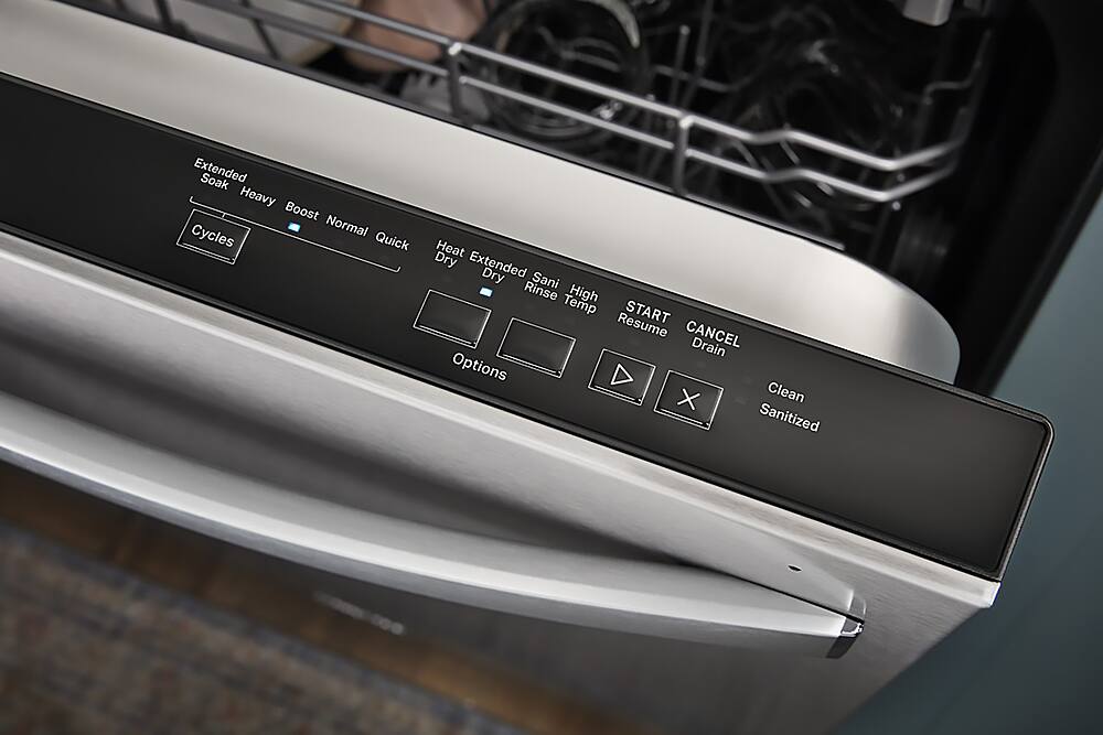 Alt View 11. Whirlpool - Top Control Built-In Dishwasher with Boost Cycle and 55 dBa - Stainless Steel.