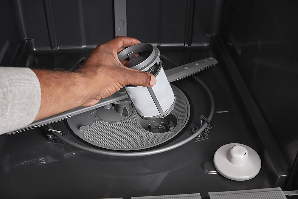 Alt View 16. Whirlpool - Top Control Built-In Dishwasher with Boost Cycle and 55 dBa - Stainless Steel.